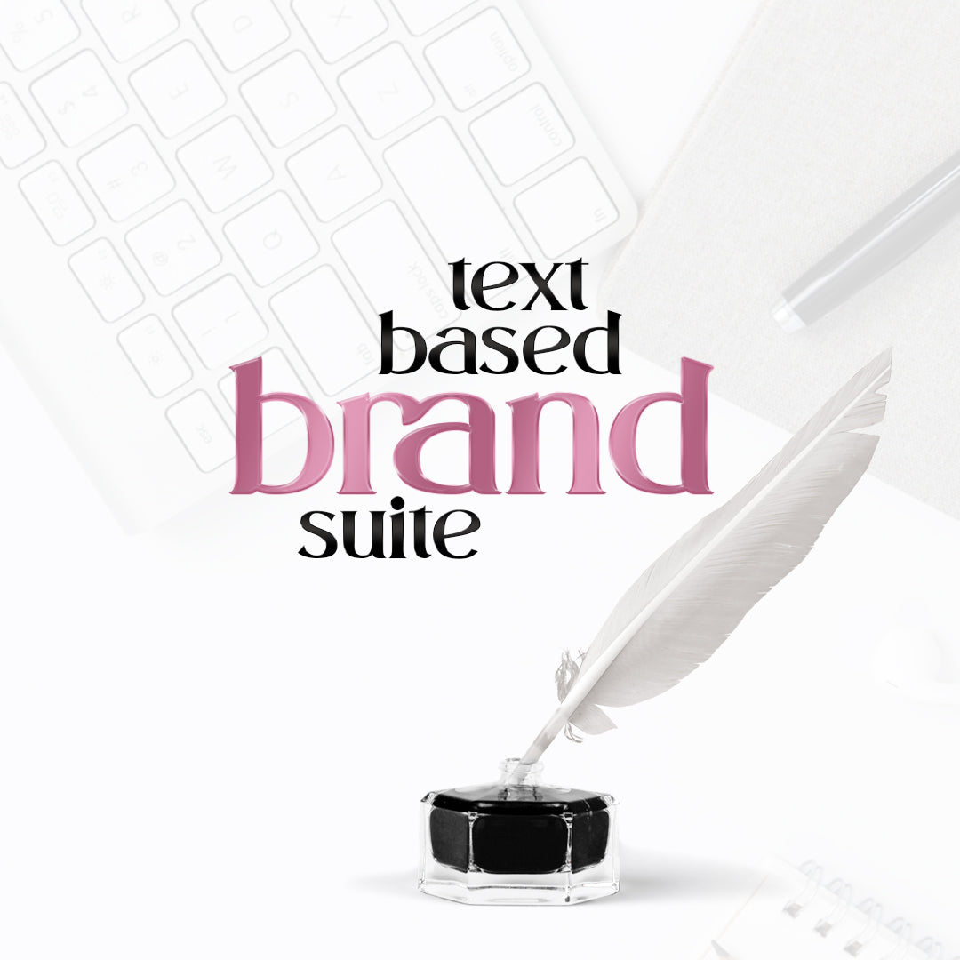 TEXT BASED BRANDING SUITE